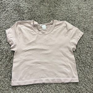 Aritzia Casual Pink T-Shirt